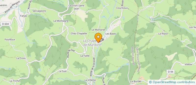 localisation de l'entreprise MONSIEUR LOUIS BOUDOT  THIZY LES BOURGS