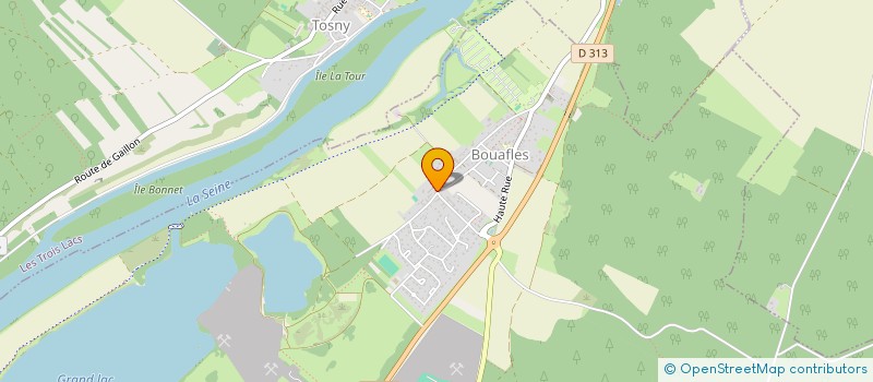 localisation de l'entreprise MONSIEUR LOUIS BOUGES  BOUAFLES