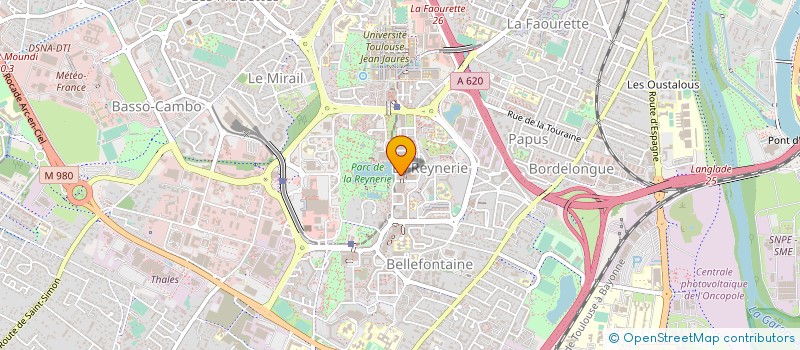 localisation de l'entreprise MONSIEUR LOUIS BOUISSOU à TOULOUSE