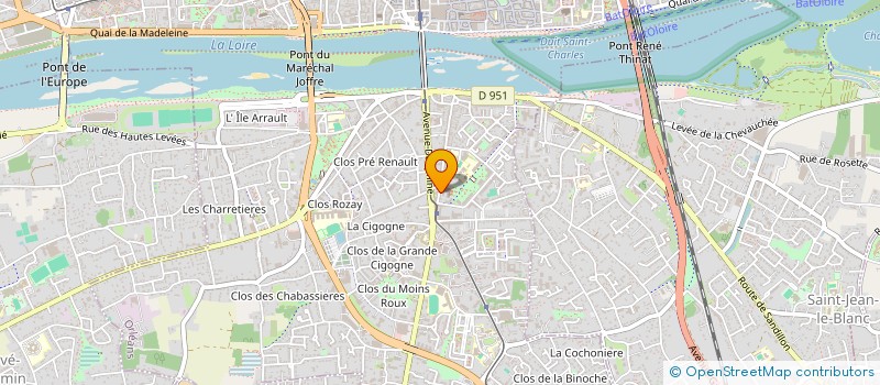 localisation de l'entreprise MONSIEUR LOUIS BOURDON à ORLEANS