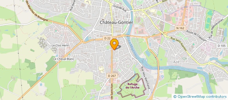 localisation de l'entreprise MONSIEUR LOUIS BOURGEAIS à CHEMAZE