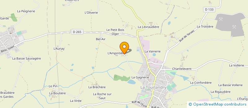 localisation de l'entreprise MONSIEUR LOUIS BOUSQUET  CHEMILLE-EN-ANJOU