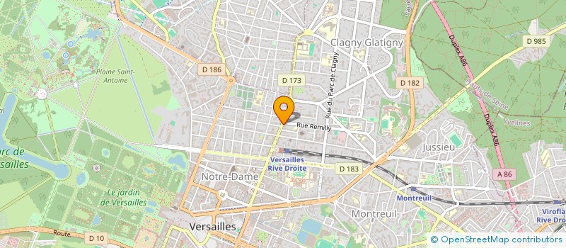 localisation de l'entreprise MONSIEUR LOUIS BOUTROS à VERSAILLES