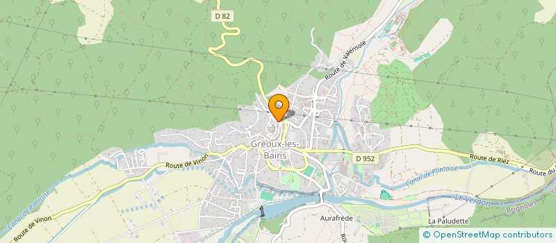 localisation de l'entreprise MONSIEUR LOUIS BOYER à GREOUX-LES-BAINS