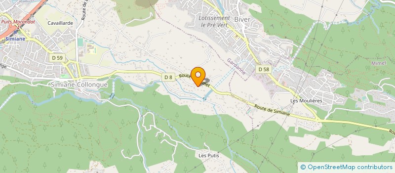 localisation de l'entreprise MONSIEUR LOUIS BOYER à SIMIANE-COLLONGUE