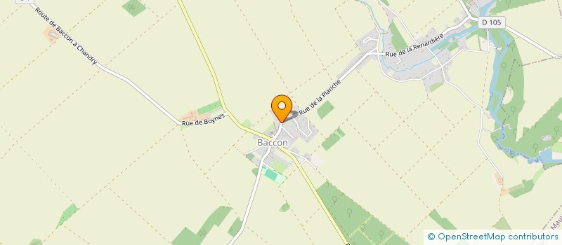 localisation de l'entreprise MONSIEUR LOUIS BOYER à BACCON