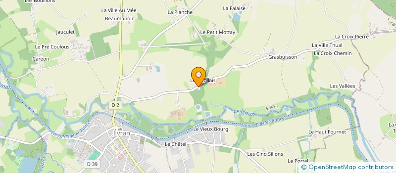 localisation de l'entreprise MONSIEUR LOUIS BRANDILY à EVRAN