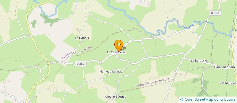 localisation de l'entreprise MONSIEUR LOUIS BRANTHONNE à SORTOSVILLE-EN-BEAUMONT