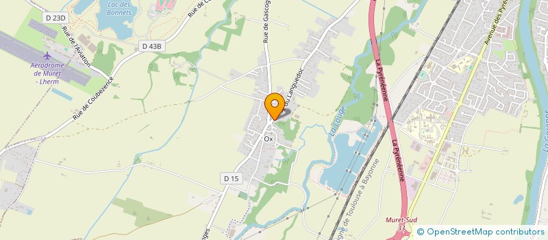 localisation de l'entreprise MONSIEUR LOUIS BREARD  MURET