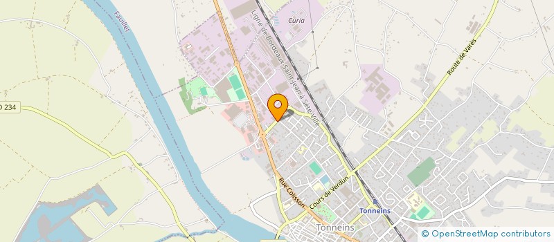 localisation de l'entreprise MONSIEUR LOUIS BRESSON  TONNEINS