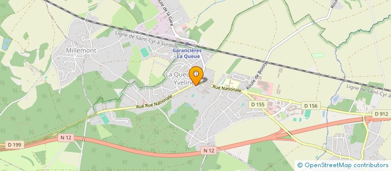 localisation de l'entreprise MONSIEUR LOUIS BRIERE DE LA HOSSERAYE à LA QUEUE-LES-YVELINES