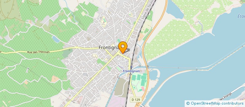 localisation de l'entreprise MONSIEUR LOUIS BRIGLIOZZI à FRONTIGNAN