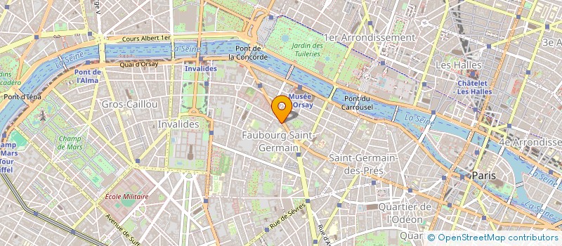 localisation de l'entreprise MONSIEUR LOUIS BRINCARD à PARIS