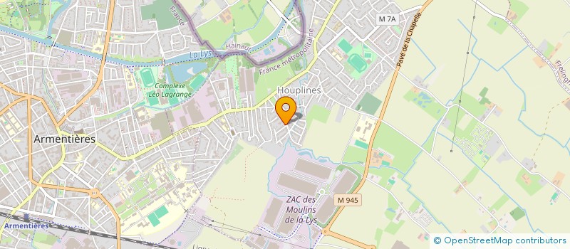 localisation de l'entreprise MONSIEUR LOUIS BRION  HOUPLINES