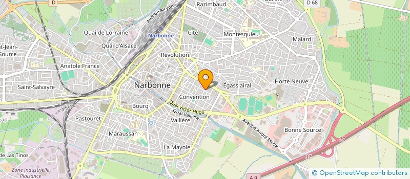 localisation de l'entreprise MONSIEUR LOUIS BROC à NARBONNE