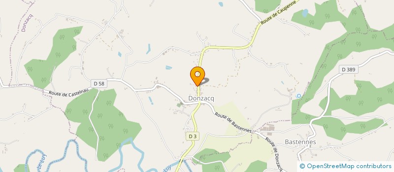 localisation de l'entreprise MONSIEUR LOUIS BROCA  CASTELNAU-CHALOSSE