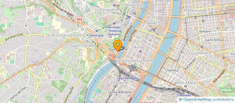 localisation de l'entreprise MONSIEUR LOUIS BROCHIER  LYON