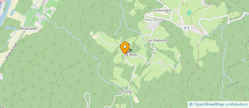 localisation de l'entreprise MONSIEUR LOUIS BROTEL  SAINT-QUENTIN-SUR-ISERE