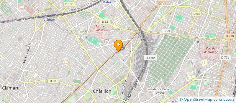 localisation de l'entreprise MONSIEUR LOUIS BROWN  PARIS