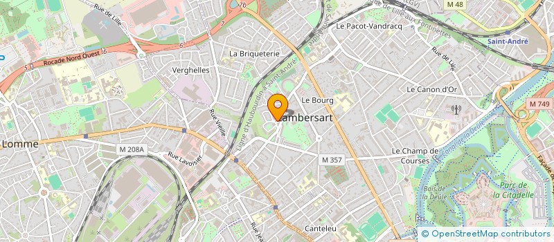 localisation de l'entreprise MONSIEUR LOUIS BRUNEAU à LAMBERSART