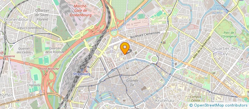 localisation de l'entreprise MONSIEUR LOUIS BRUNNER à STRASBOURG