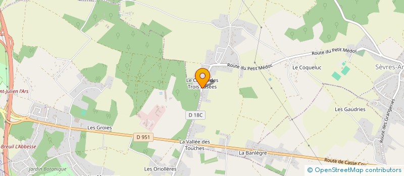 localisation de l'entreprise MONSIEUR LOUIS BUCH  SEVRES-ANXAUMONT