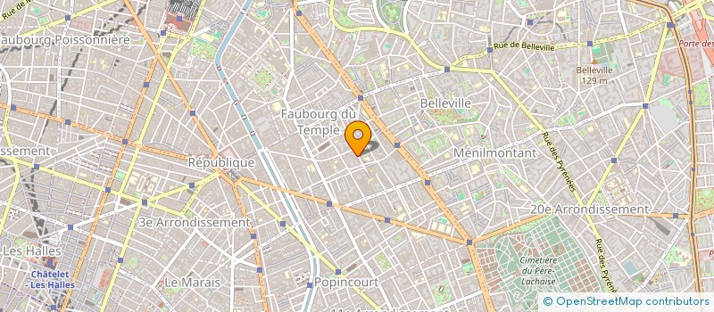 localisation de l'entreprise MONSIEUR LOUIS BUFFET  PARIS