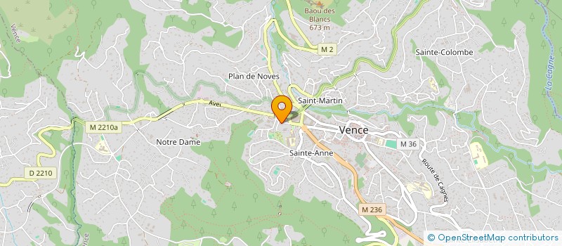 localisation de l'entreprise MONSIEUR LOUIS BURGOS à VENCE