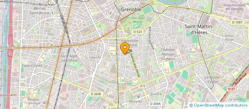 localisation de l'entreprise MONSIEUR LOUIS CABRERA ORDONEZ à GRENOBLE