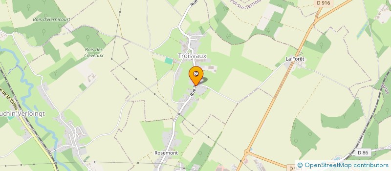 localisation de l'entreprise MONSIEUR LOUIS CADET  HUCLIER