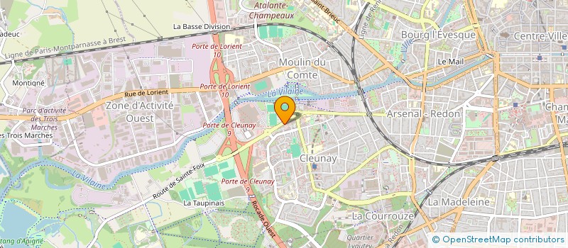 localisation de l'entreprise MONSIEUR LOUIS CADIC  RENNES