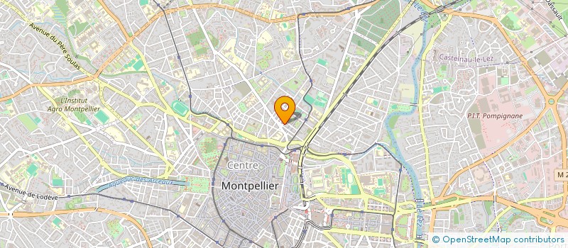 localisation de l'entreprise MONSIEUR LOUIS CALCET à MONTPELLIER