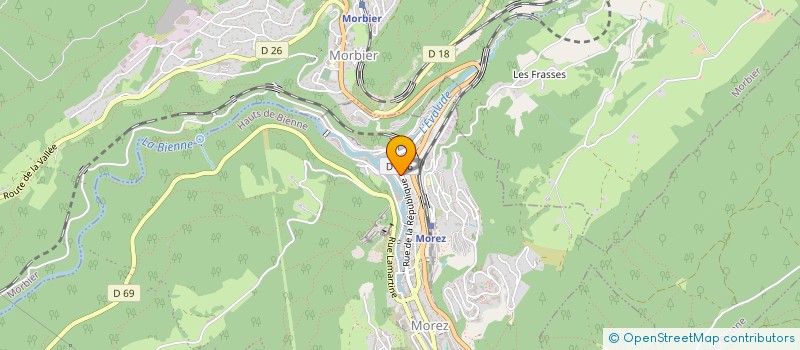 localisation de l'entreprise MONSIEUR LOUIS CALDAS  HAUTS DE BIENNE