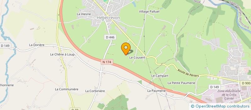 localisation de l'entreprise MONSIEUR LOUIS CALENGE à THEREVAL