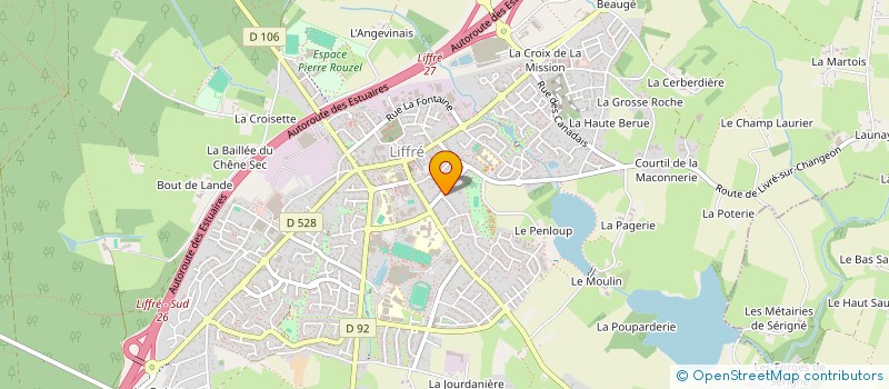 localisation de l'entreprise MONSIEUR LOUIS CAMI-DEBAT  LIFFRE