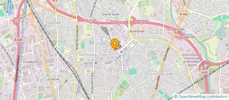 localisation de l'entreprise MONSIEUR LOUIS-CAMILLE CHERRIER  TOULOUSE