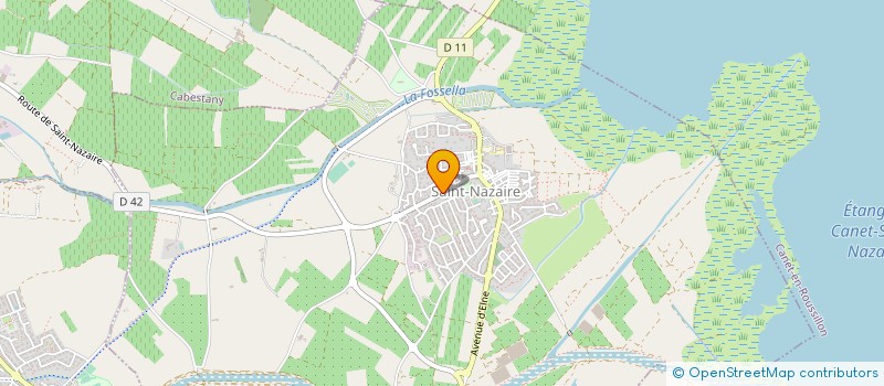 localisation de l'entreprise MONSIEUR LOUIS CAMINAL à SAINT NAZAIRE