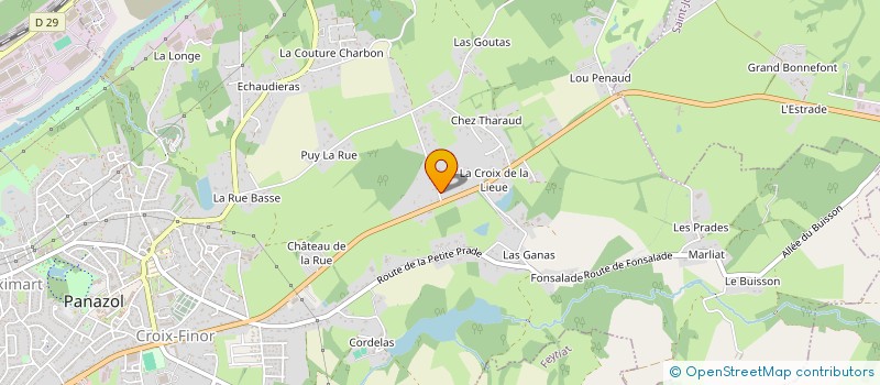 localisation de l'entreprise MONSIEUR LOUIS CAMPINO à PANAZOL