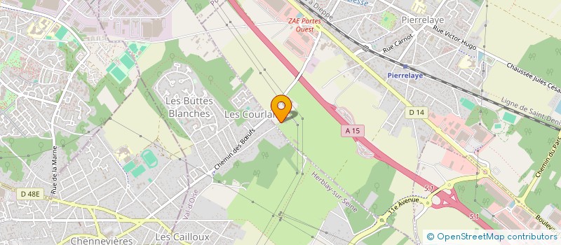 localisation de l'entreprise MONSIEUR LOUIS CAPELLO à PIERRELAYE