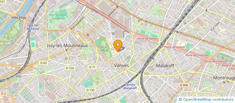 localisation de l'entreprise MONSIEUR LOUIS CAPILLAIRE à VANVES