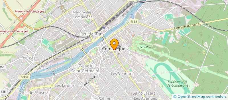 localisation de l'entreprise MONSIEUR LOUIS CAPLOT à COMPIEGNE