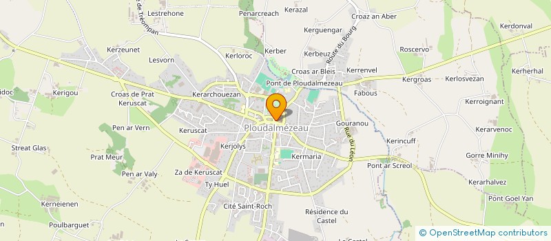 localisation de l'entreprise MONSIEUR LOUIS CARAES à PLOUDALMEZEAU