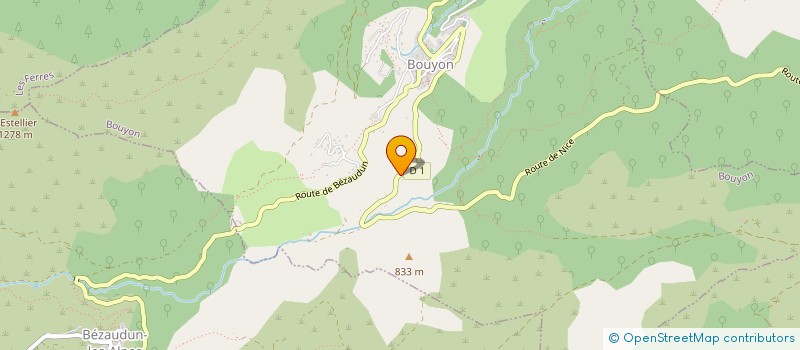 localisation de l'entreprise MONSIEUR LOUIS CARLES  BOUYON