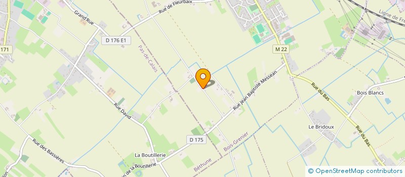 localisation de l'entreprise MONSIEUR LOUIS CARON à BOIS-GRENIER