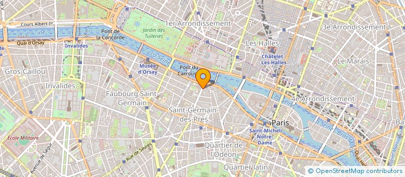 localisation de l'entreprise MONSIEUR LOUIS CARPENTIER  PARIS