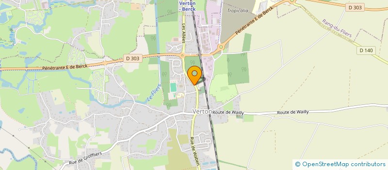 localisation de l'entreprise MONSIEUR LOUIS CARPENTIER  VERTON