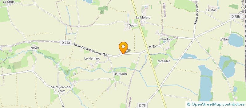 localisation de l'entreprise MONSIEUR LOUIS CASTANO  CHALEINS