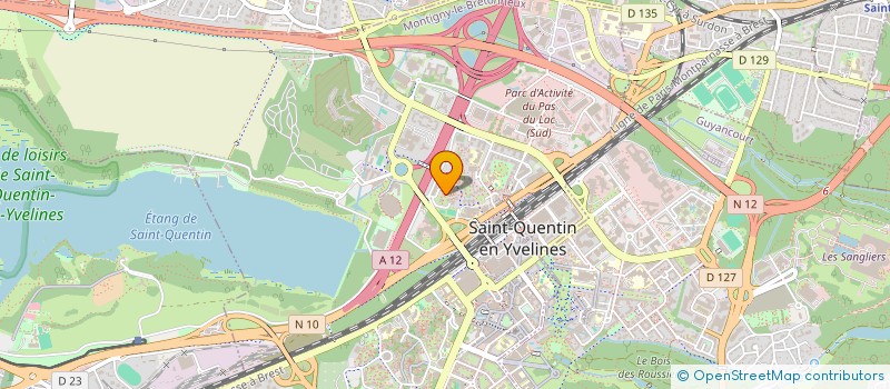 localisation de l'entreprise MONSIEUR LOUIS CASTET-BELLOCQ  MONTIGNY-LE-BRETONNEUX