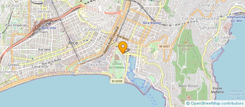 localisation de l'entreprise MONSIEUR LOUIS CASTIES à NICE