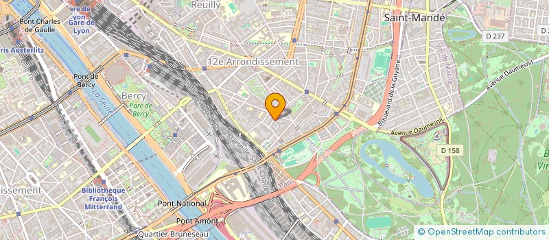 localisation de l'entreprise MONSIEUR LOUIS CASTIGLIA  PARIS